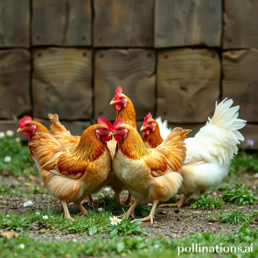 why-do-chickens-squat